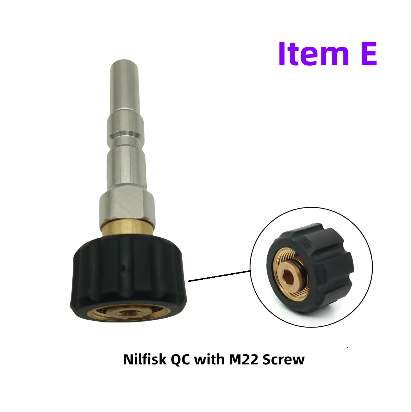 1/4“ Schneeschaumlanze & Adapter Für Nilfisk Produktbild-Vorschau 5