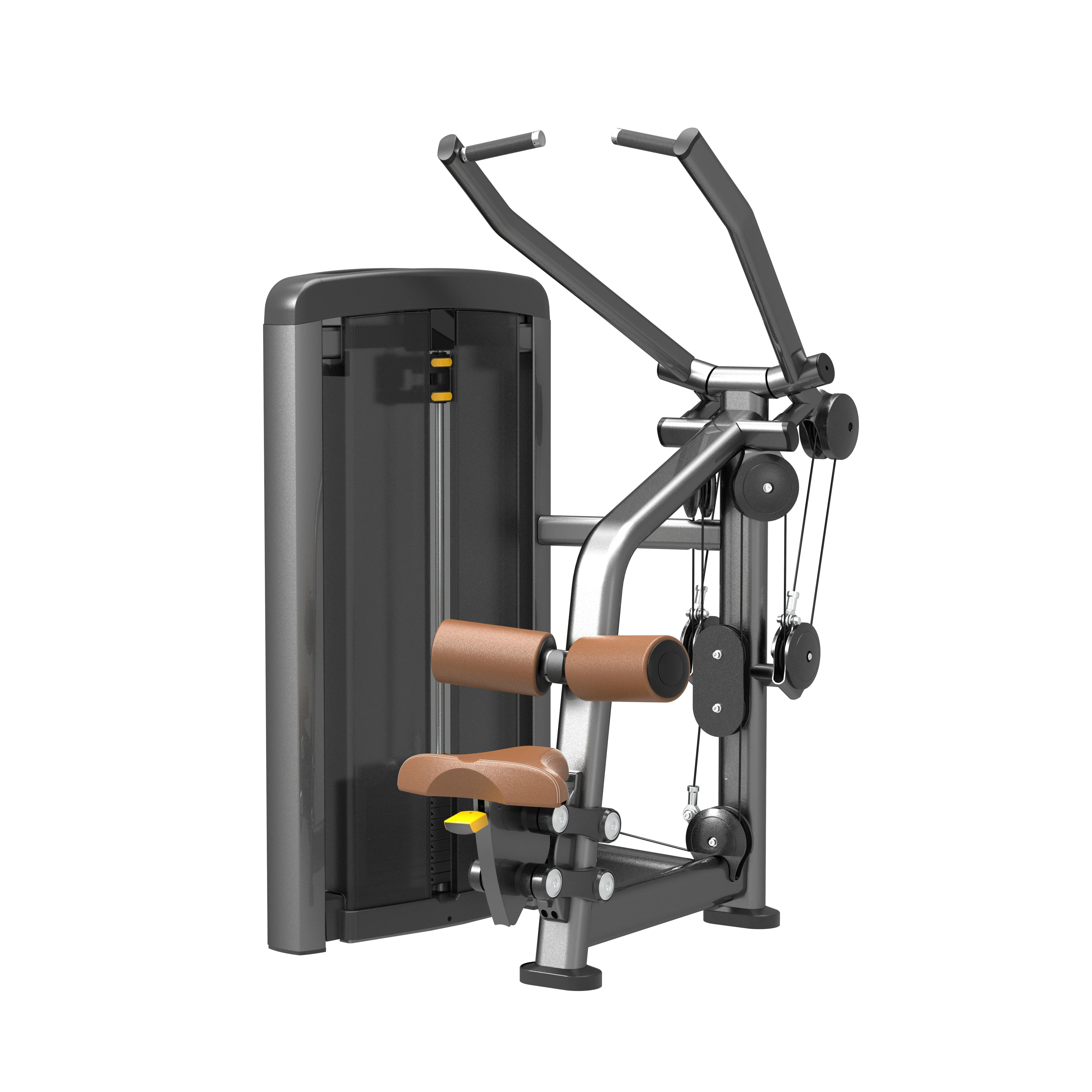 Commercial Gym Equipment Factory Direct Pulldown Machine Strength Training Fitness Equipment High Pull Back Trainer Exercise