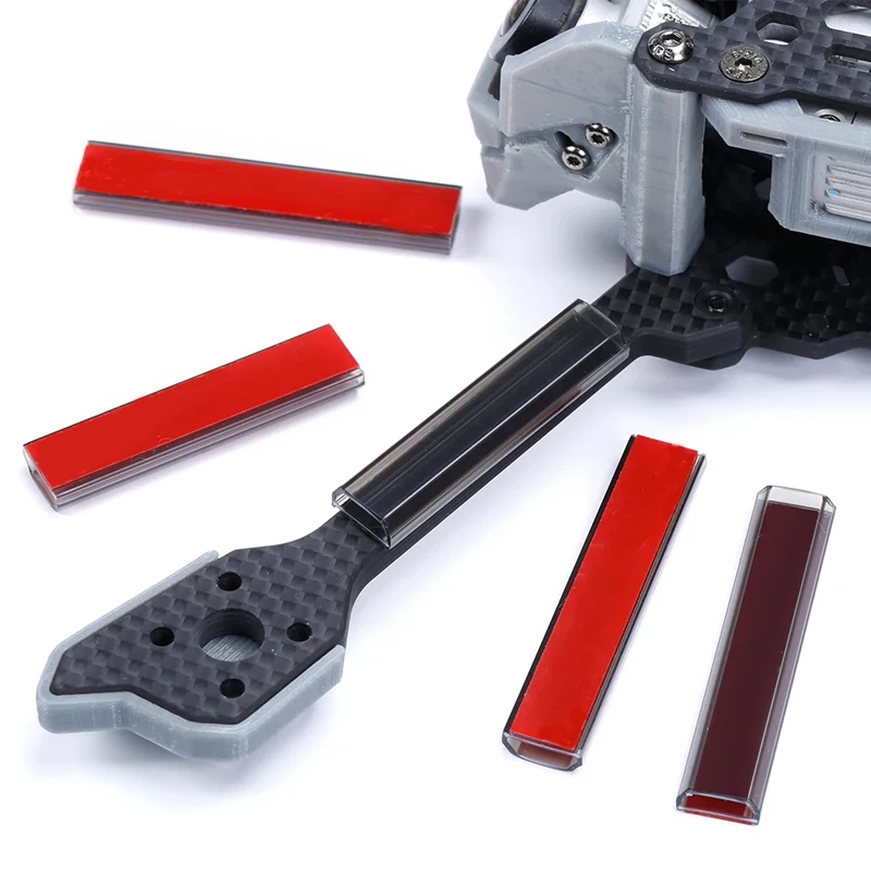 4pcs RC 브러시리스 모터 와이어 커버 보호 튜브 와이어 쉴드 긴 45mm 55mm 65mm 110mm FPV 드론 모델 부품
