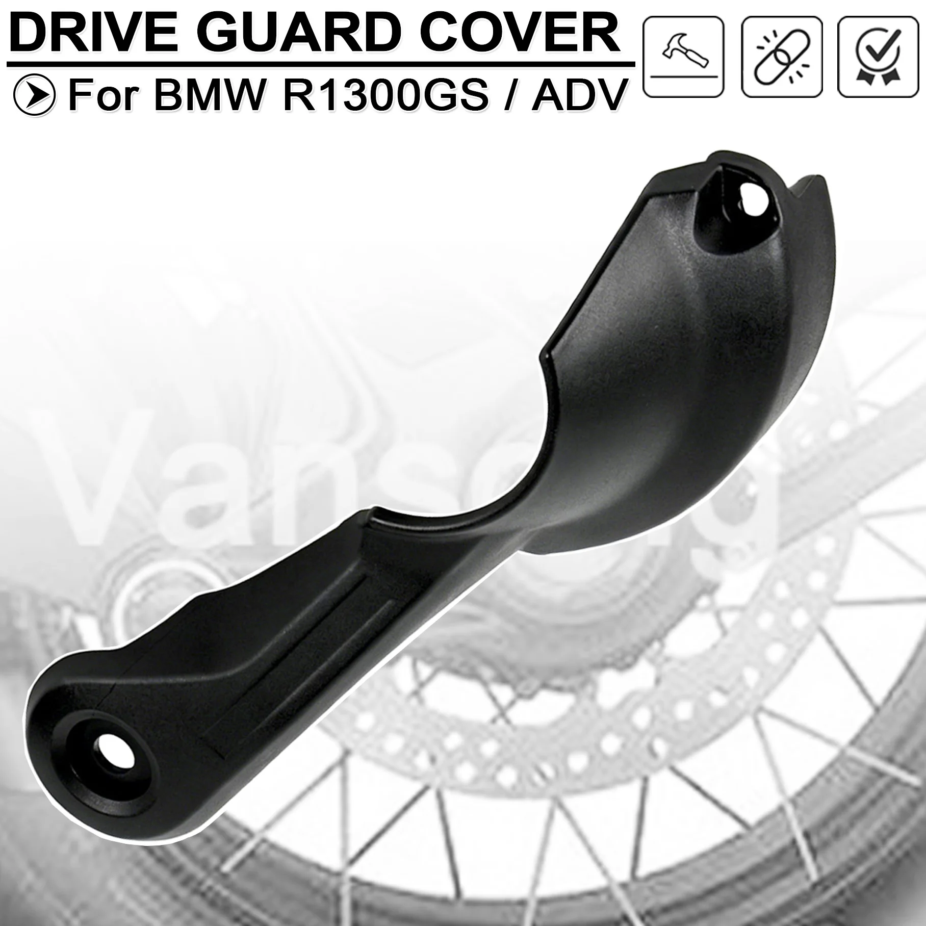 For BMW R1300GS Drive Shaft Protection Cover Motorcycle Accessories Final Drive Guard R1300GSA GS1300 2024-26 Anti Crash Protect