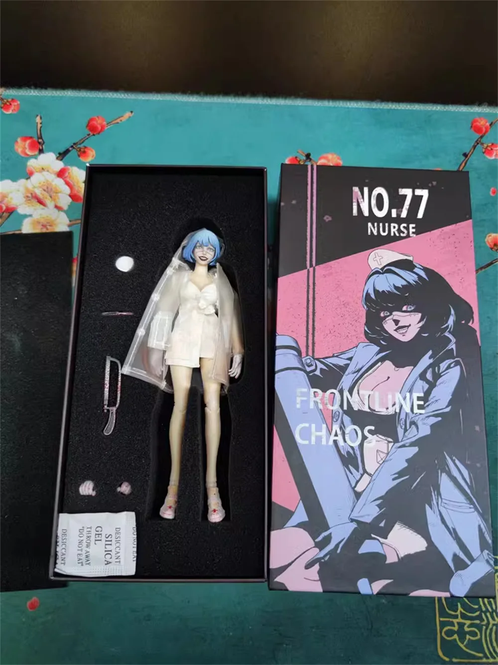 Level 9 NO.77 Scale 1/12 Female Nurse Crazy Figure Full Set Moveable Action Figure Happy Halloween Festivals Gift For Fans