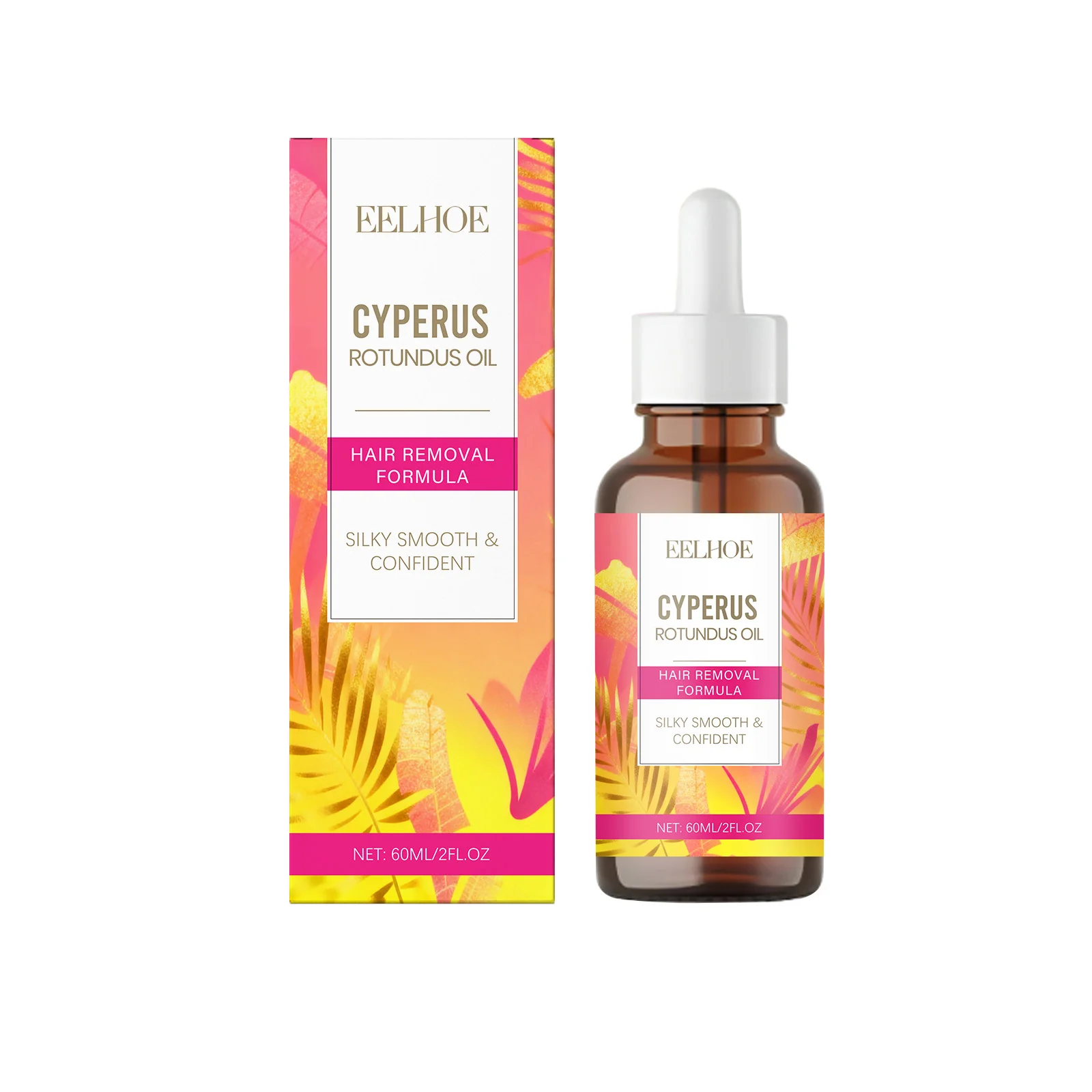 EELHOE Cyperus Rotundus Oil for Hair Removal After Care Soft Smooth Skin Barrier Repair Moisturizing Hair Growth Inhibiting Oil