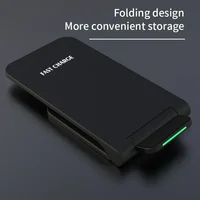 Station de charge sans fil rapide pour écouteurs et téléphones, support de charge pour iPhone 17 16 15 14 13 Pro Max Samsung S24 S23 Xiaomi 3