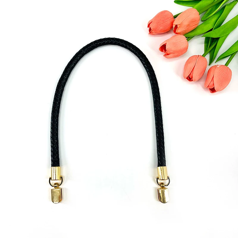 PU Leather Braided Rope Handles For Handbag DIY Replacement Bag Strap Shoulder Bags Belt Hot Purse Belts Bag Accessories