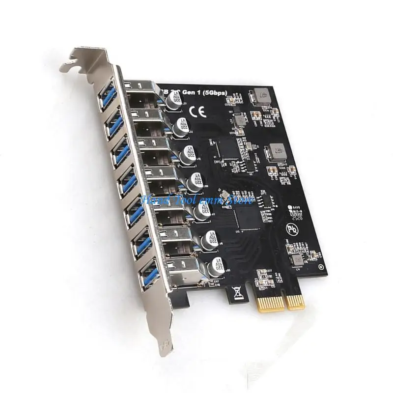 H37F PCIe USB Card 7 Speed Data Transfer Aluminum Heat Dissipation Design