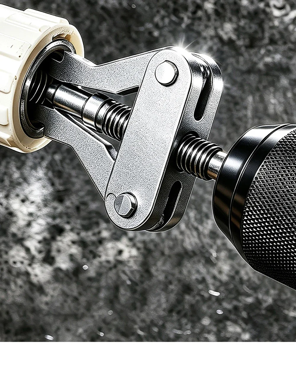 Universeller Rohreinzieher für gebrochene Rohre, Werkzeug zum Entfernen festsitzender Armaturen, Sechskantschaft-Bohrer, Werkzeug zur Reparatur von Sanitärinstallationen, Hochleistungs-Kit – Detail 20