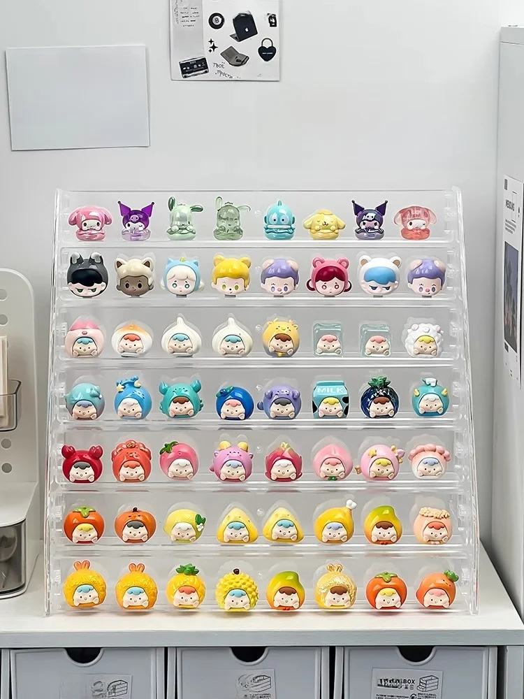 Exhibidor Acrílico de an Capacidad con Múltiples Niveles, Adorable Organizador de Escritorio para el ar, Exhibidor de Pa...