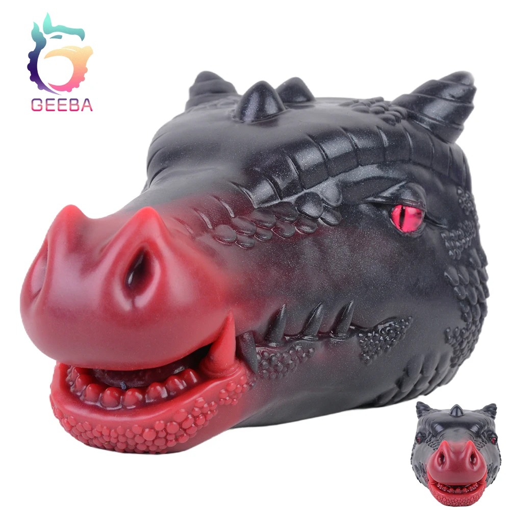 GEEBA-Jouet sexuel portable en silicone texturé réaliste pour hommes, chatte de poche, bouche de dragon animale, masturbateur masculin, Stroker Onahole