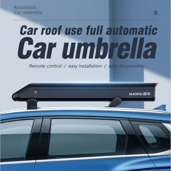 New Car roof shade portable automatic foldable UV proof car umbrella parking car window sun shade