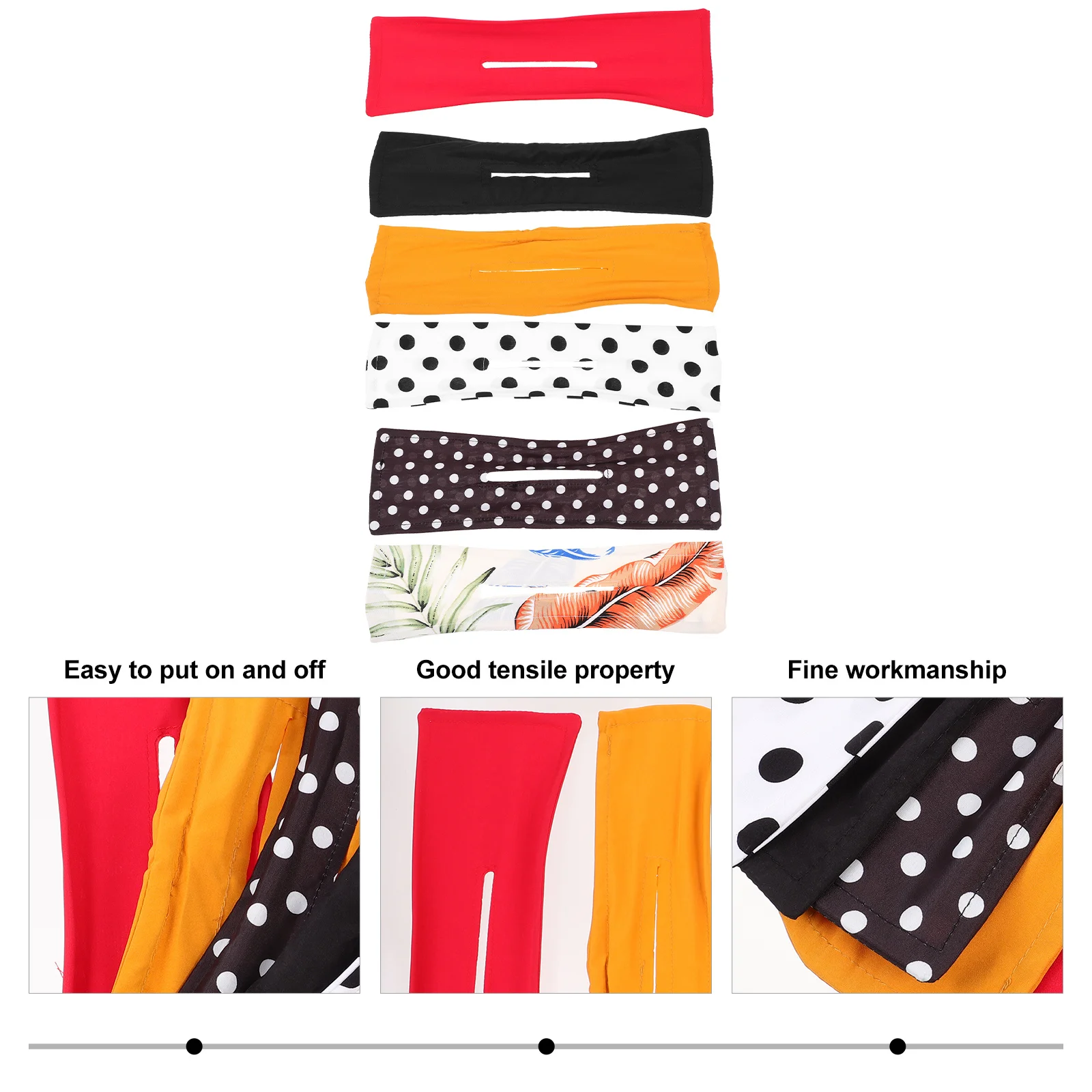 

6Pcs Bun Maker for Hair Women Headbands Rotating Hairband Quick Style Tool Beach Wedding Party Daily Wear Hair Styling Accessory