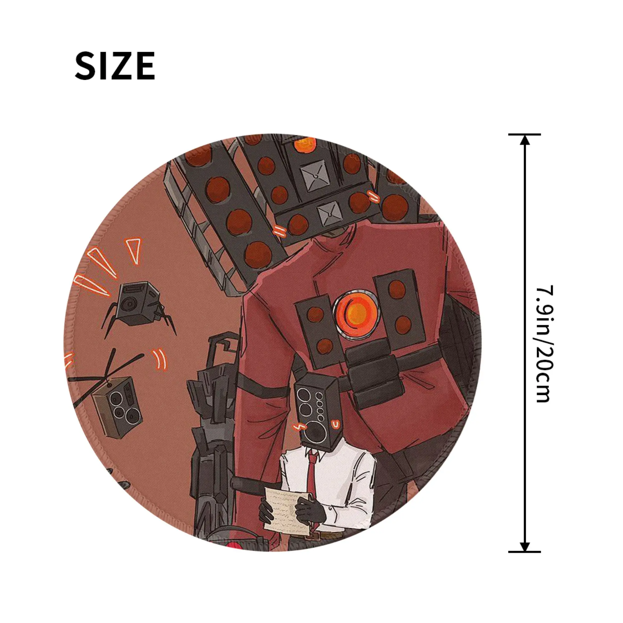 Skibidi Toilet Anime Mouse Pad Computer Keyboard Mouse Mat Gamer PC Laptop Desk Mat Office Accessories Table Mats