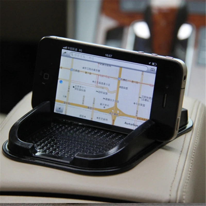 Car Phone Holder Car Dashboard Non Slip Grip Pad Phone GPS Holder Auto Accessories Mat Anti-skid Silicone Mat Car Anti Slip Mat