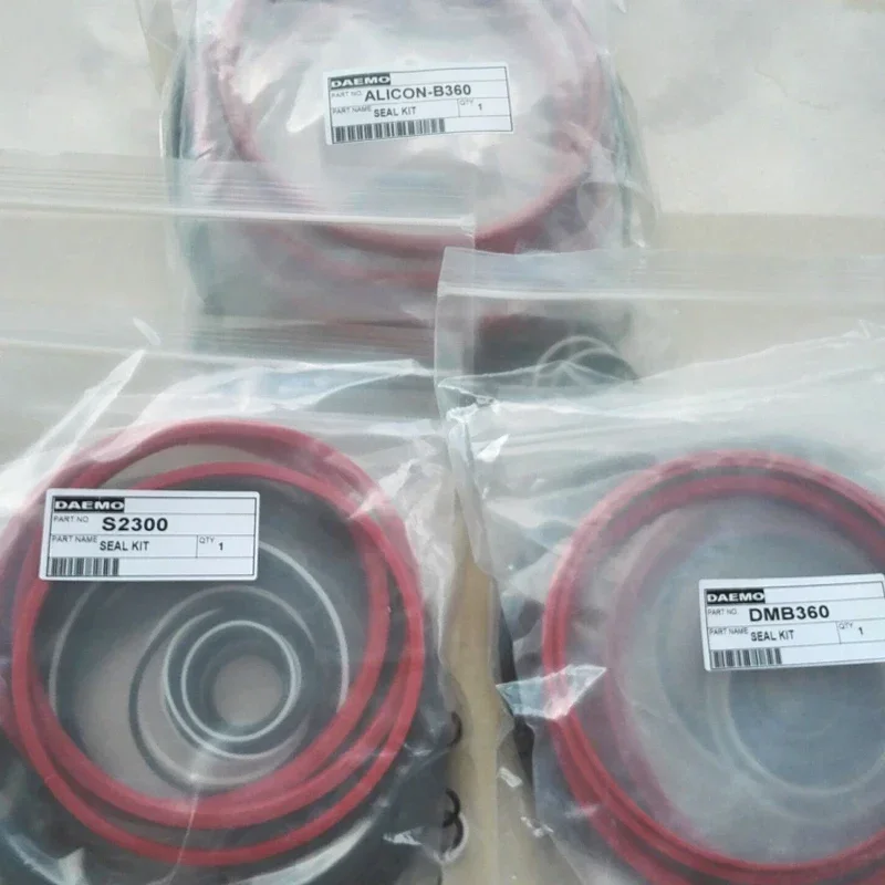 Daemo Digger قواطع هيدروليكية جاك أطقم مانع تسرب الزيت S2200-II S2300 S2500 S3000 S3600 S4400-II S5000 جزء مطرقة حفارة تجريبية #1