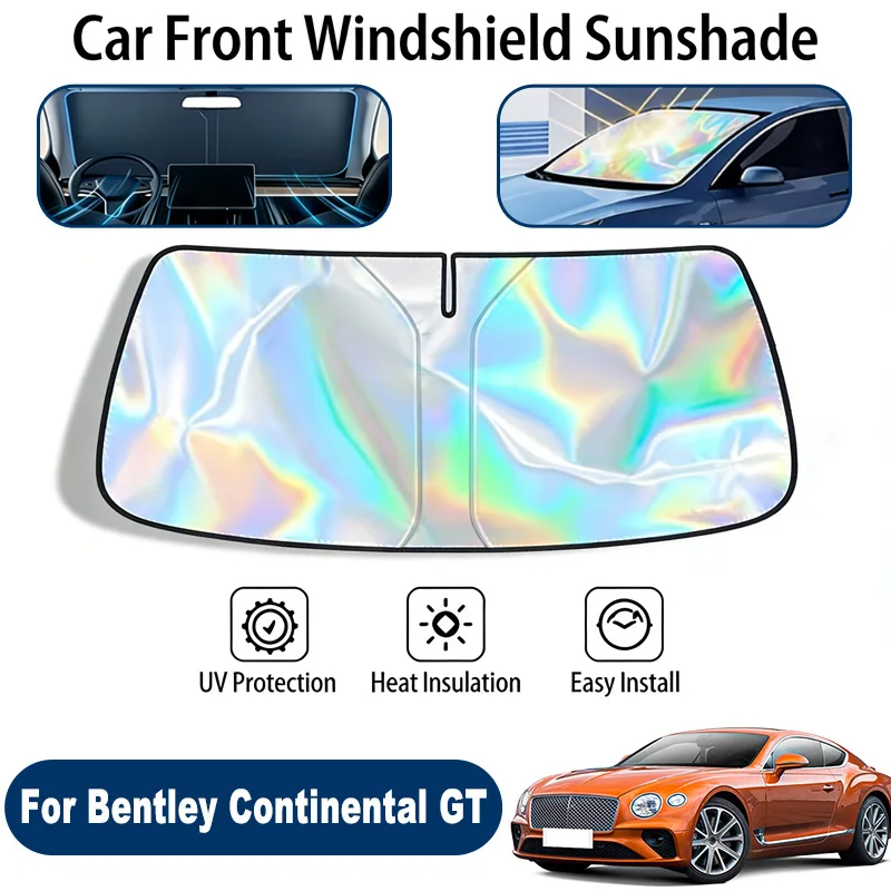 

Windshield Sun Shade For Bentley Continental GT Foldable UV Reflective Front Window Sun Protection Cover Accessories