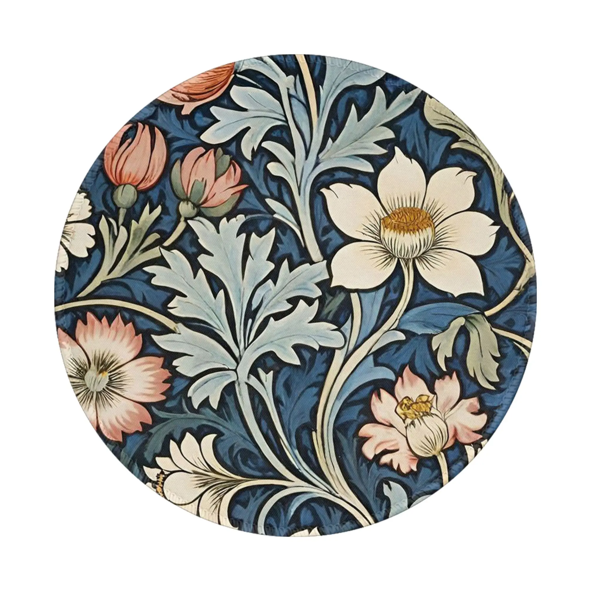 Framed William Morris Botanical Bliss Mouse Pad Computer Keyboard Mouse Mat Gamer Laptop Desk Mat Office Accessories Table Mats
