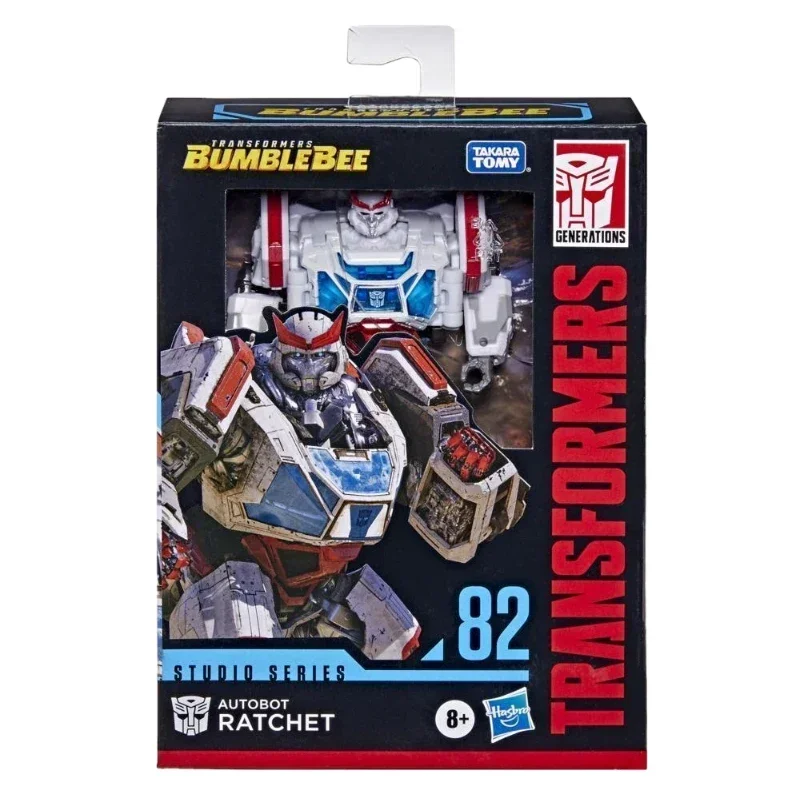 In Stock Takara Tomy Transformers Studio Series Deluxe Class SS82 Ratchet  Action Figure Robot Toys Gifts Hobbies Anime Figures