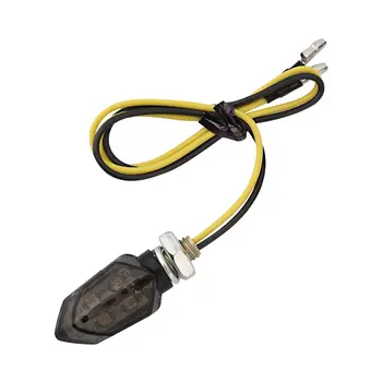 4ks/sada mini motocyklových kouřových směrových světel 5LED 12V jantarových blinkrů pro motocykly, univerzální, snadná instalace 10 nejlepší prodej Dr. Pen M8 - №10