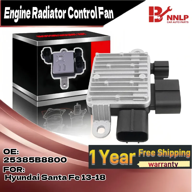 

No 25385-B8800 Модуль управления вентилятором охлаждения двигателя для Hyundai Santa Fe 13-18