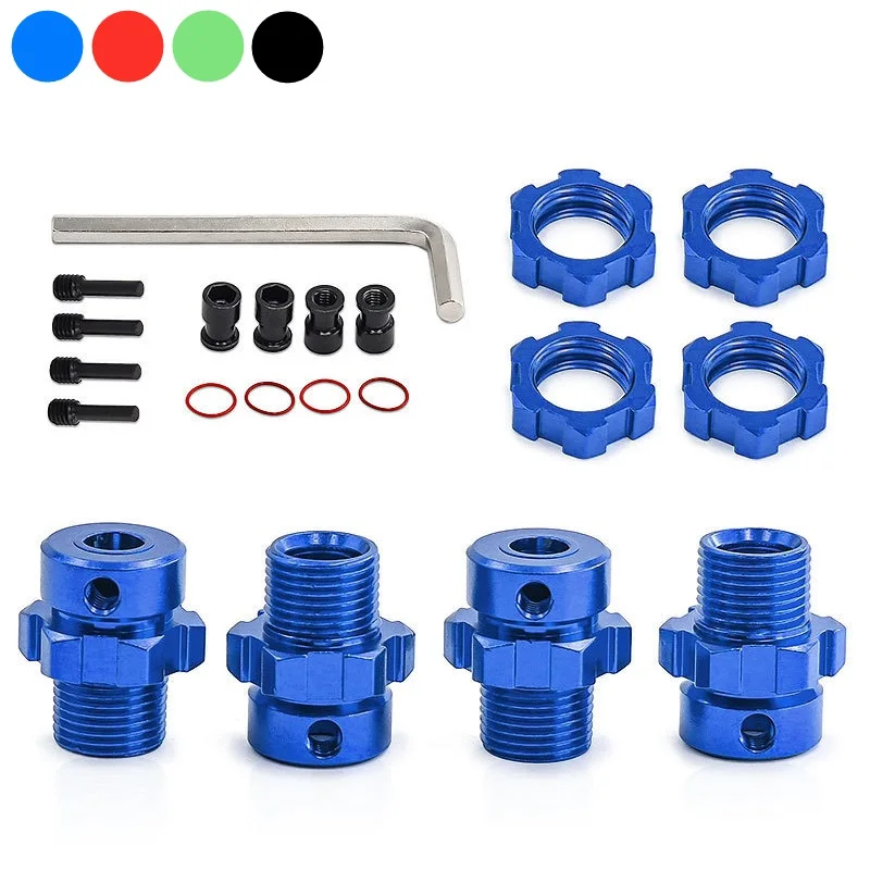 المعادن الموسعة عجلة عرافة مهايئ توزيع المحور 6469 5854 ل TRAXXAS 1/10 E-Revo E-Maxx T-Maxx Revo RC ترقية أجزاء السيارة الملحقات