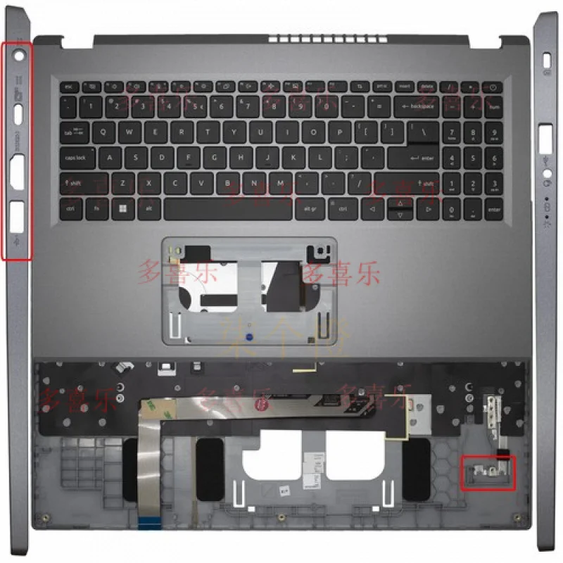 ZZMM   For Acer  Aspire A515-58M A315--24P A315-510P N23Q11 N23C3 US Keyboard Palmrest