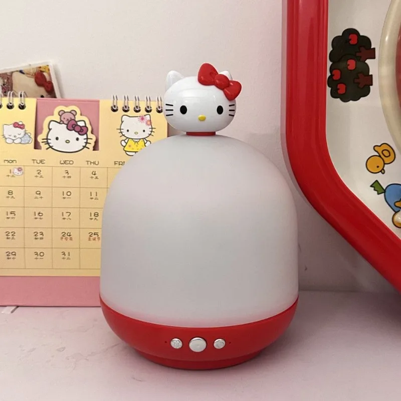 

Ночник Sanrio Hello Kitty с проекцией мультяшных рисунков, вращающийся, с Bluetooth-аудио, красивый дизайн, подарок для девочек, 2026