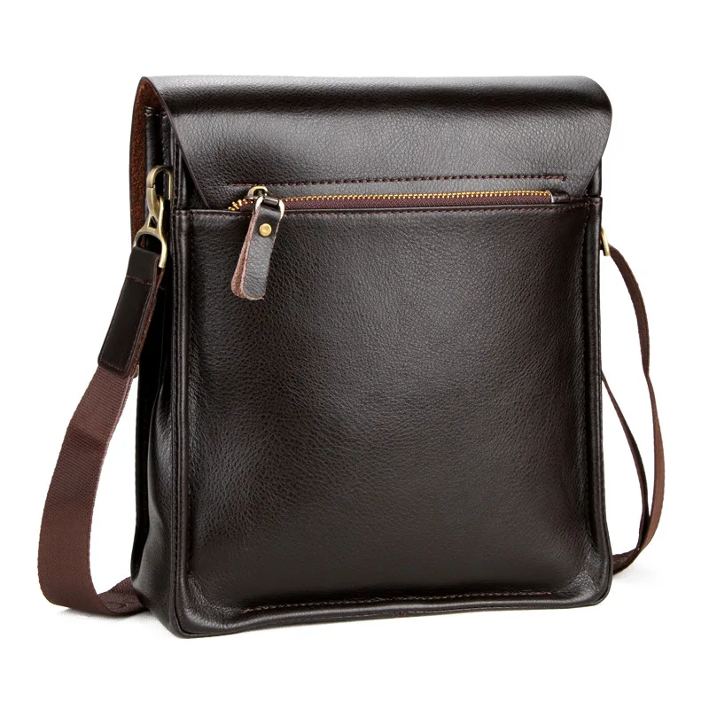 Umhängetasche Luxus Vintage Männer Aktentasche Junge wasserdichtes Leder Business klassische Herren Messenger Cross body Designer Handtasche