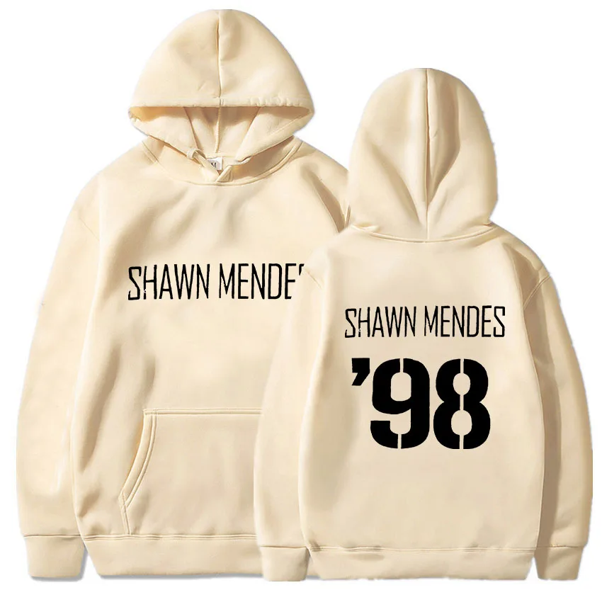 Shawn Mendes Hoodie for Autumn/Winter Hip Hop Comfortable Sweatshirt With Pocket Gothic Soft Clothes Sudaderas Fashion Pullovers