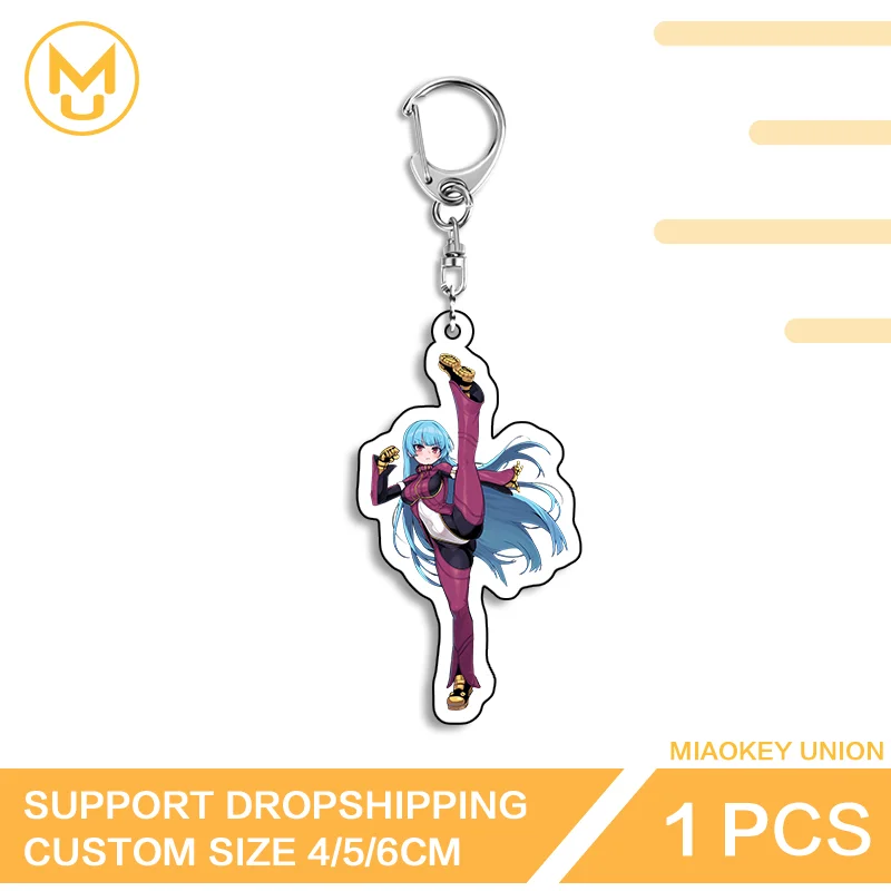 NSFW Kula Diamond Pendant Keyring Alluring Big Boobs Girl Personality Game Waifu Props Suitable For Suitable For Toys Hobbies