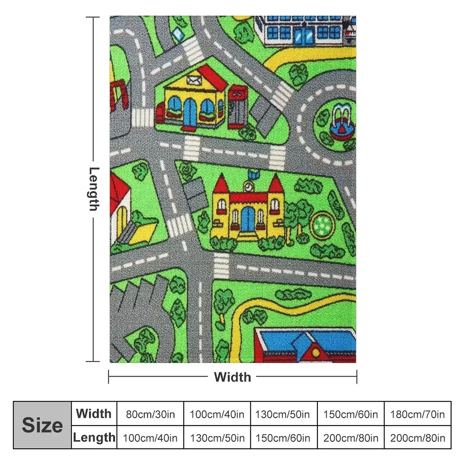 90s nostalgia, nostalgic Track carpet Car Road Race Mat city Throw Blanket Bed linens bed plaid Sofa Blankets