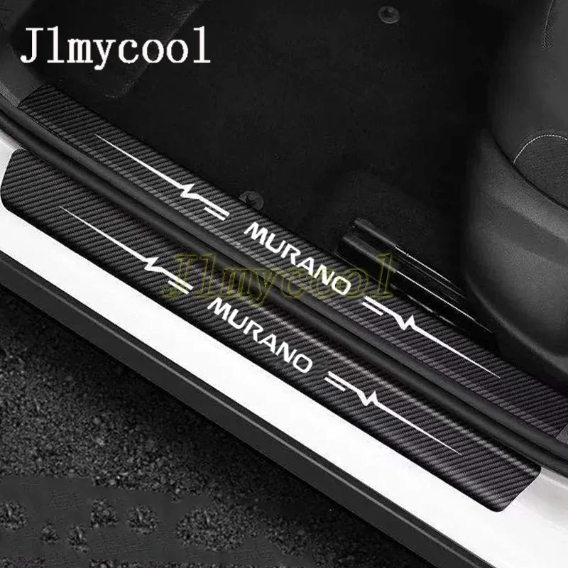 

Car Threshold Anti Scratch Protective Decals for Murano Auto Trunk Door Sills Sticker Waterproof Film