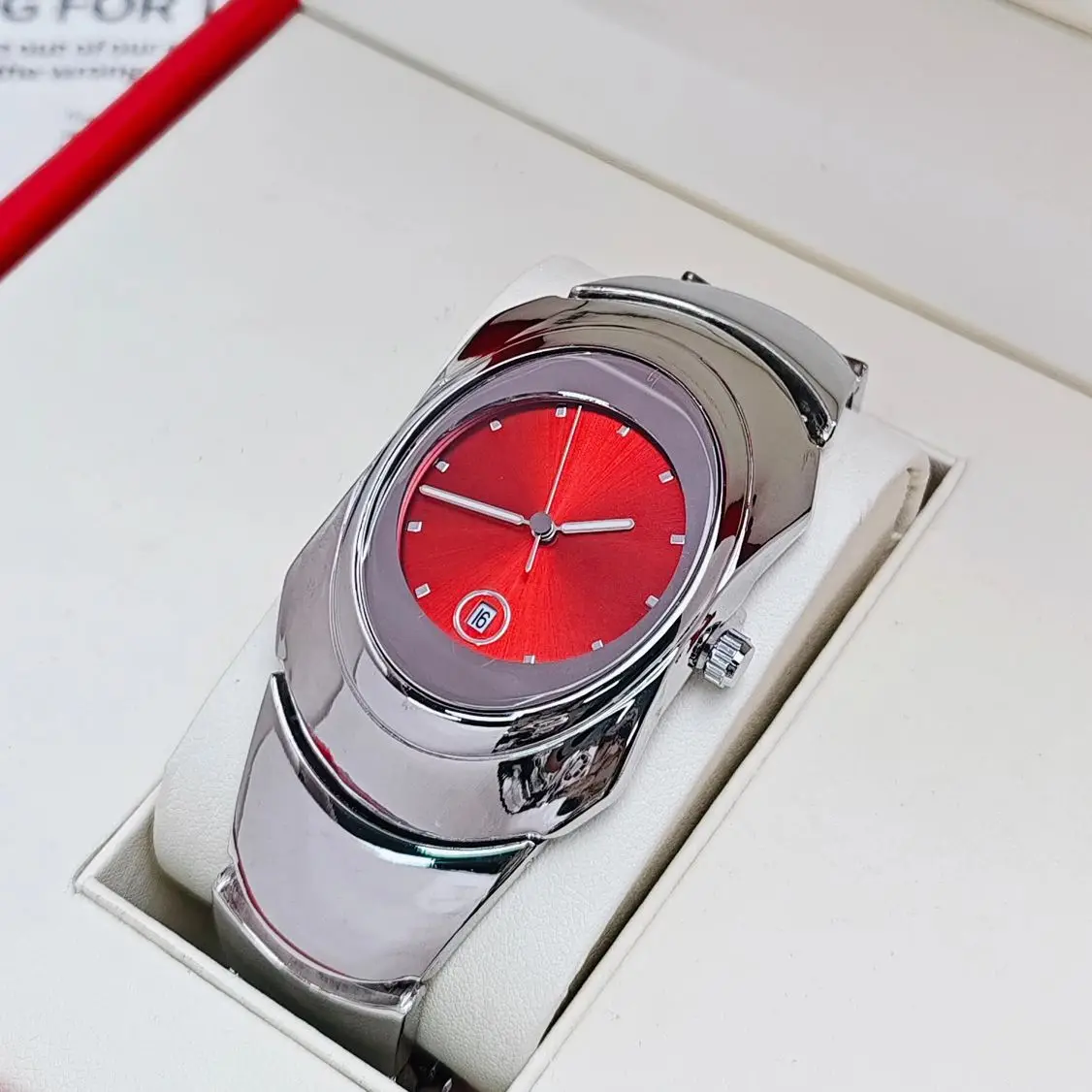 Special-Shaped Y2K Watch for Men, Original Non-Oak Retro Trendy Personality Wormhole Concept High-End Waterproof Quartz Watch