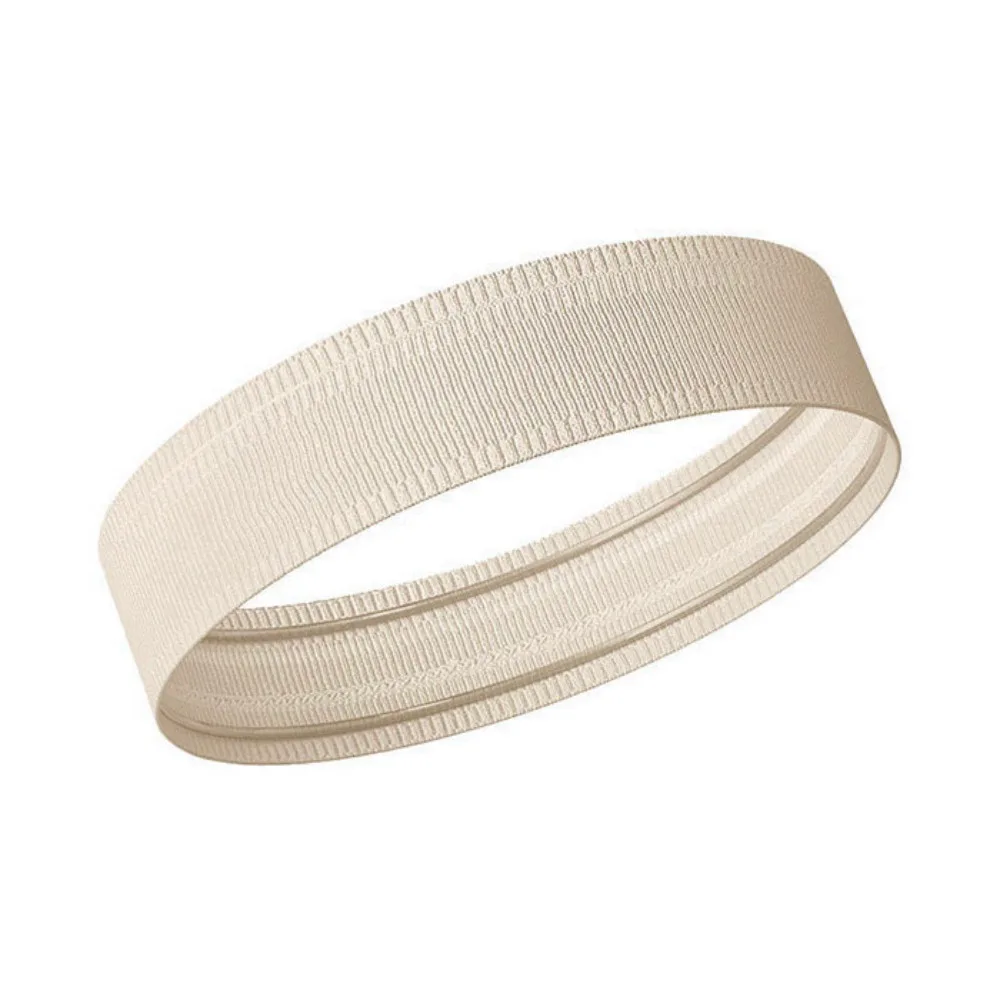 Silicone Seamless Elastic Sweatband Sweat Absorption Moisture Wicking Fitness Headband Non Slip Hair Band for Men Women