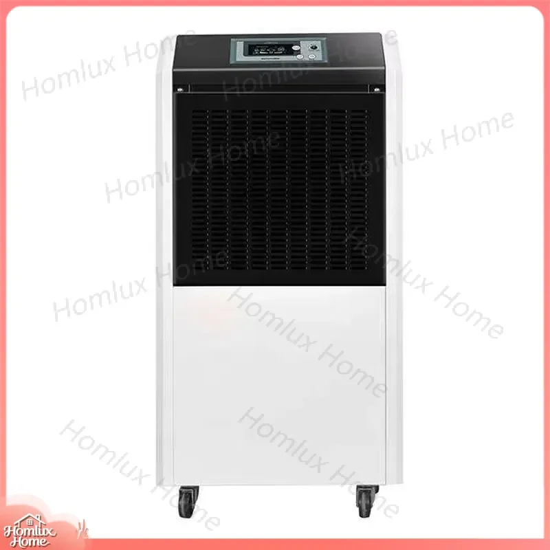 90L D High Capacity Industrial Dehumidifier for Indoor Use Heavy Duty Hand Push Dehumidifier Commercial Grade Moisture