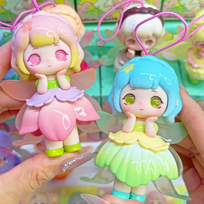 

Ziyuli Flower Spirit Whisper Series Blind Box Ziyuli Action Figure Surprise Bag Flower Fairy Anime Doll Pendants Mystery Box Toy