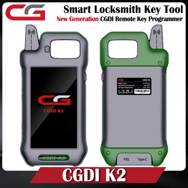 【In stock】CGDl K2 CG K2 Wifi Professional Multi-functional Smart Locksmith Key Tool Remote Generator Support 96Bit ID48 Copy