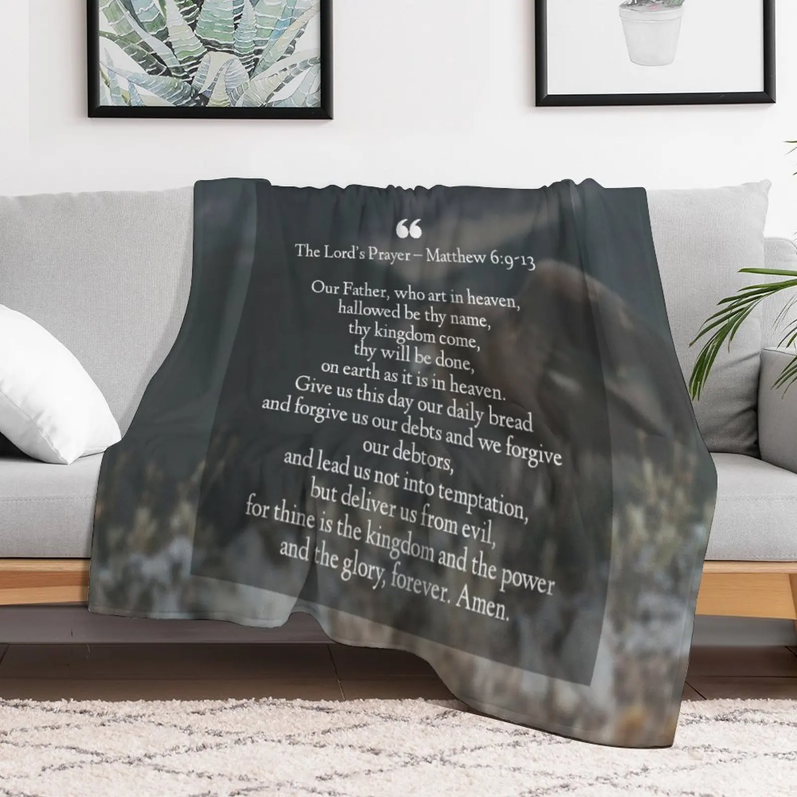 

Prayer Throw Blanket christmas gifts Luxury St Summer Sofas Blankets Beautifuls Luxury Thicken blankets and throws Blankets