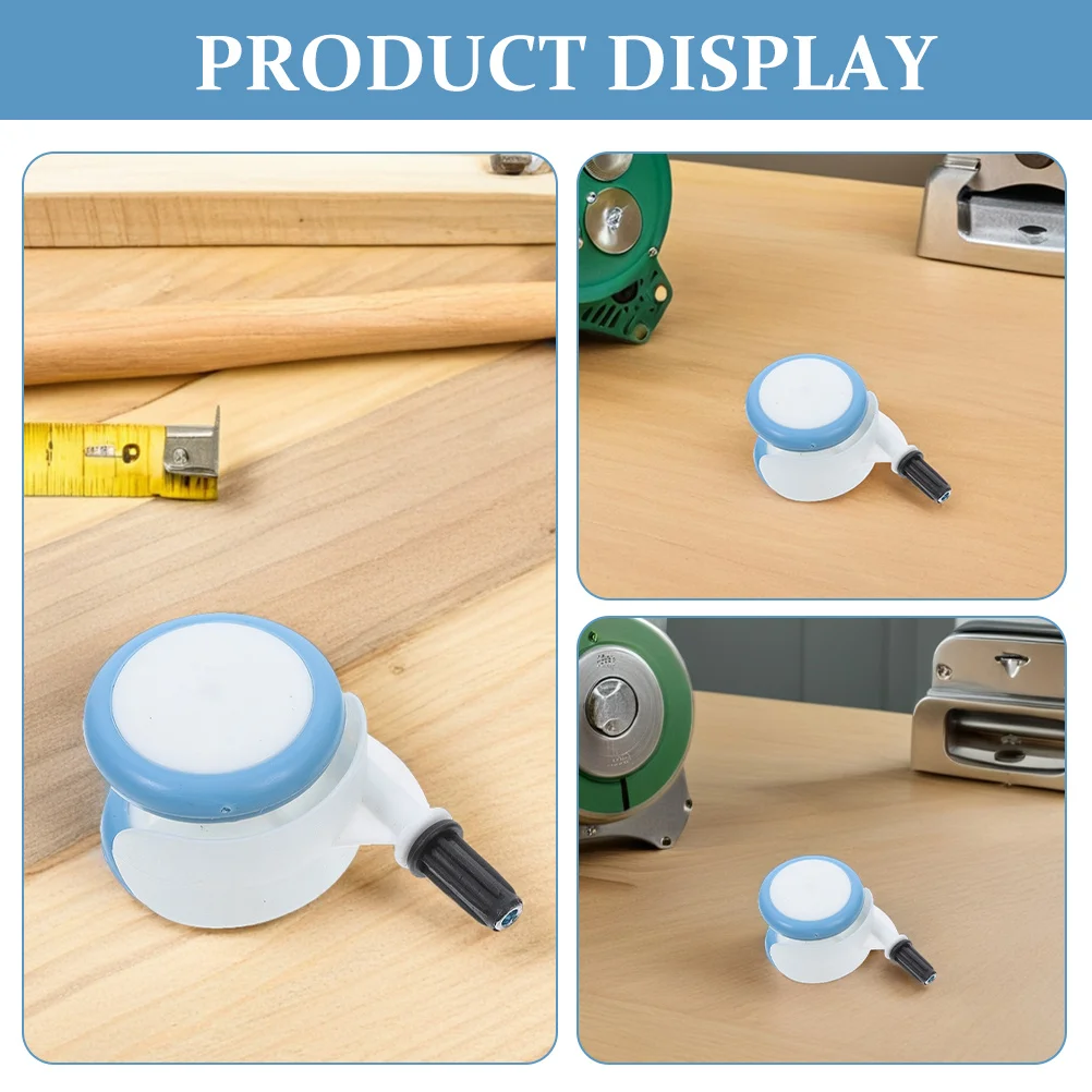 2 szt. Uniwersalne kółka do wózka dziecięcego, wytrzymałe gumowe rolki do wózka, do użytku wewnątrz i na zewnątrz, płynnie krążące kółka