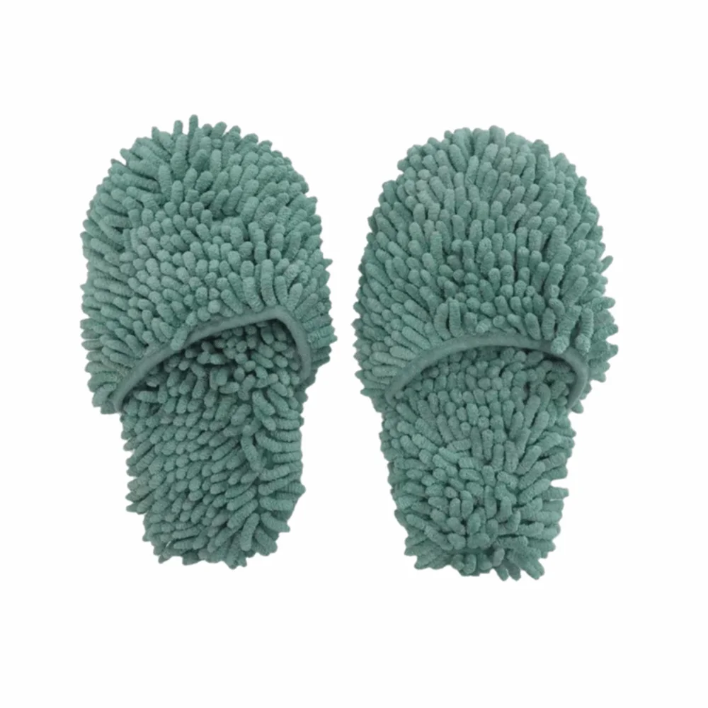 

Absorbent Chenille Sucking Water Slippers Washable Microfiber Lazy People Wipe Floor Slippers Soft Multifunction