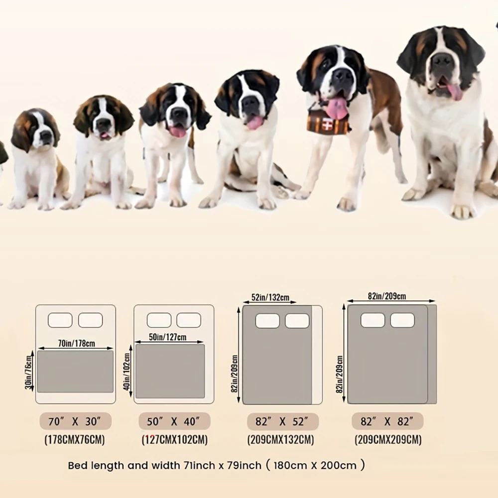 Double-Sided Waterproof Dog Bed Cover Pet Blanket Sofa Couch Furniture Protector For Dogs