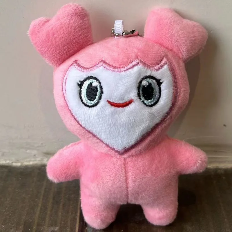 Lovelys pelúcia coreano super estrela brinquedo de pelúcia animal dos desenhos animados duas vezes momo boneca chaveiro pingente keybuckle plushtoy para fãs uma vez meninas
