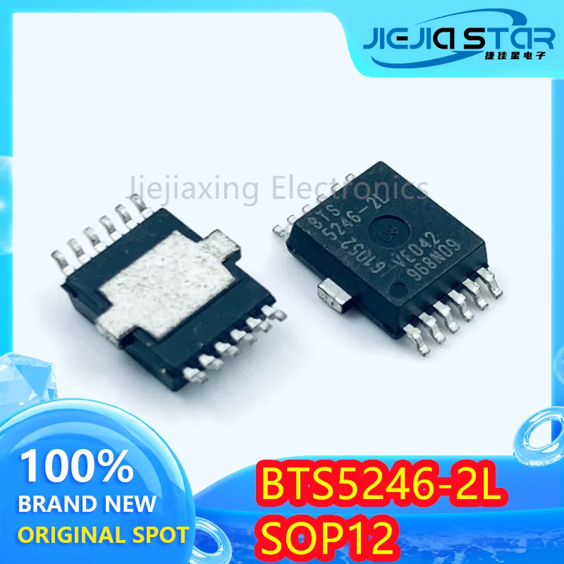 (5/10 stücke) BTS5246-2L hsop12 auto computer board bremslicht steuerung chip wasser spray treiber chip ic original elektronik