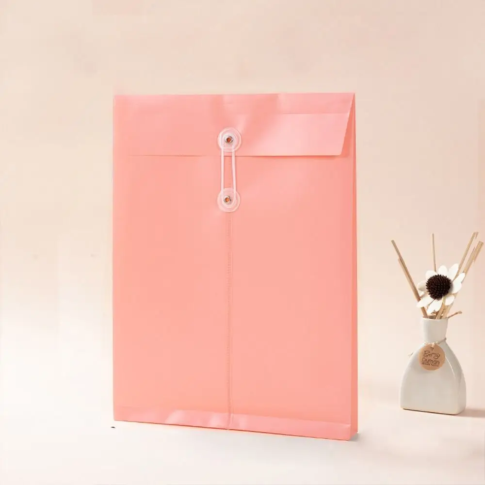 Document Organiser A4 PP File Folder Paper Organizer Large Envelopes A4 File Organizer Archive Folder Waterproof Storage Bag