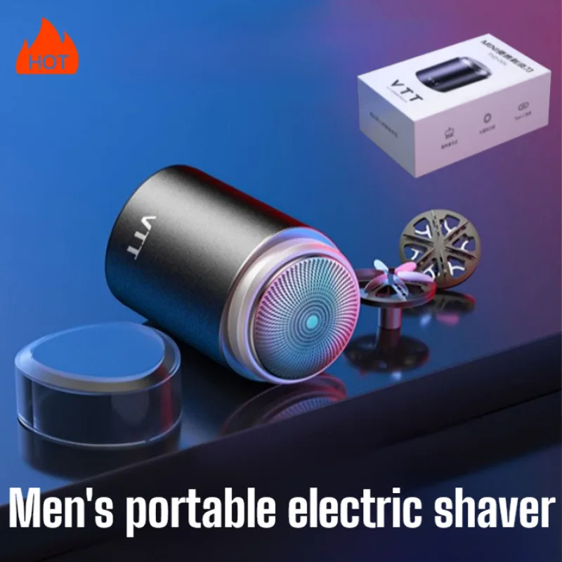 

New Electric Mini Shaver Portable Razor Type C USB Rechargeable Charging Travel Beard Shaver Men Women Home car Travel Shaving