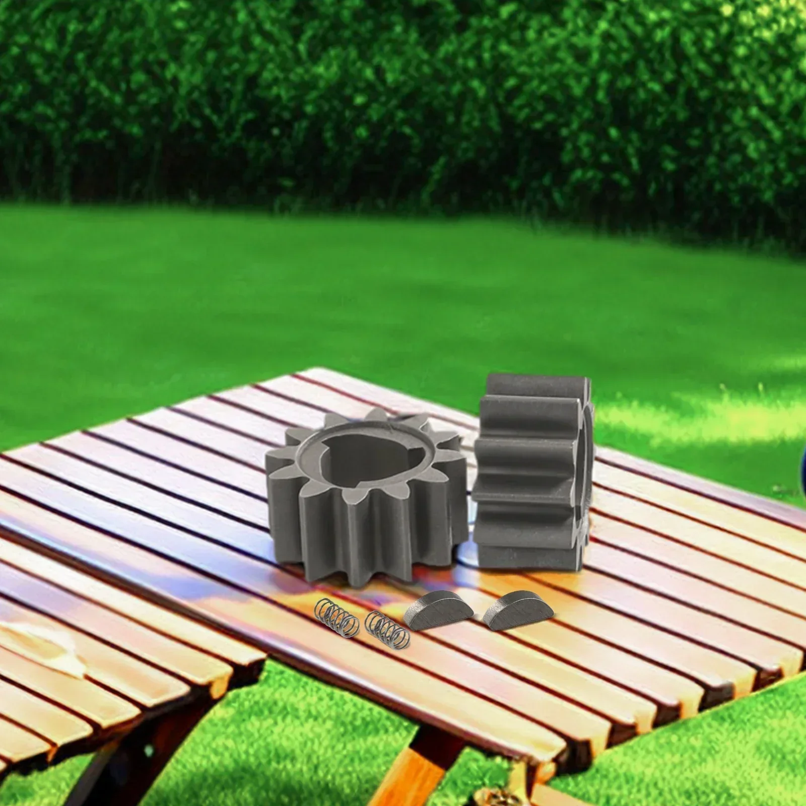 Mähseffizienz steigert die umfassende Rasenmäher-Antriebsteilset mit einer kompatiblen 12-T-Ritzelkonfiguration