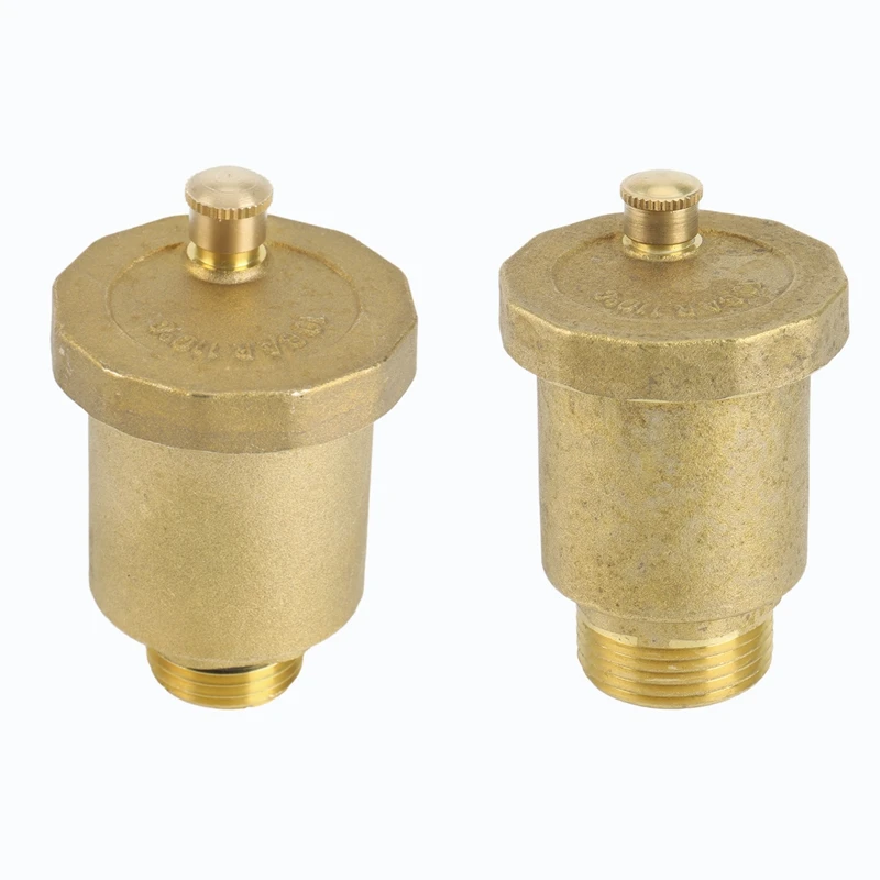 Brass Automatic Air Vent Valve Male Thread For Solar Water Heater Pressure Relief Valve Tools Air Vent Valve