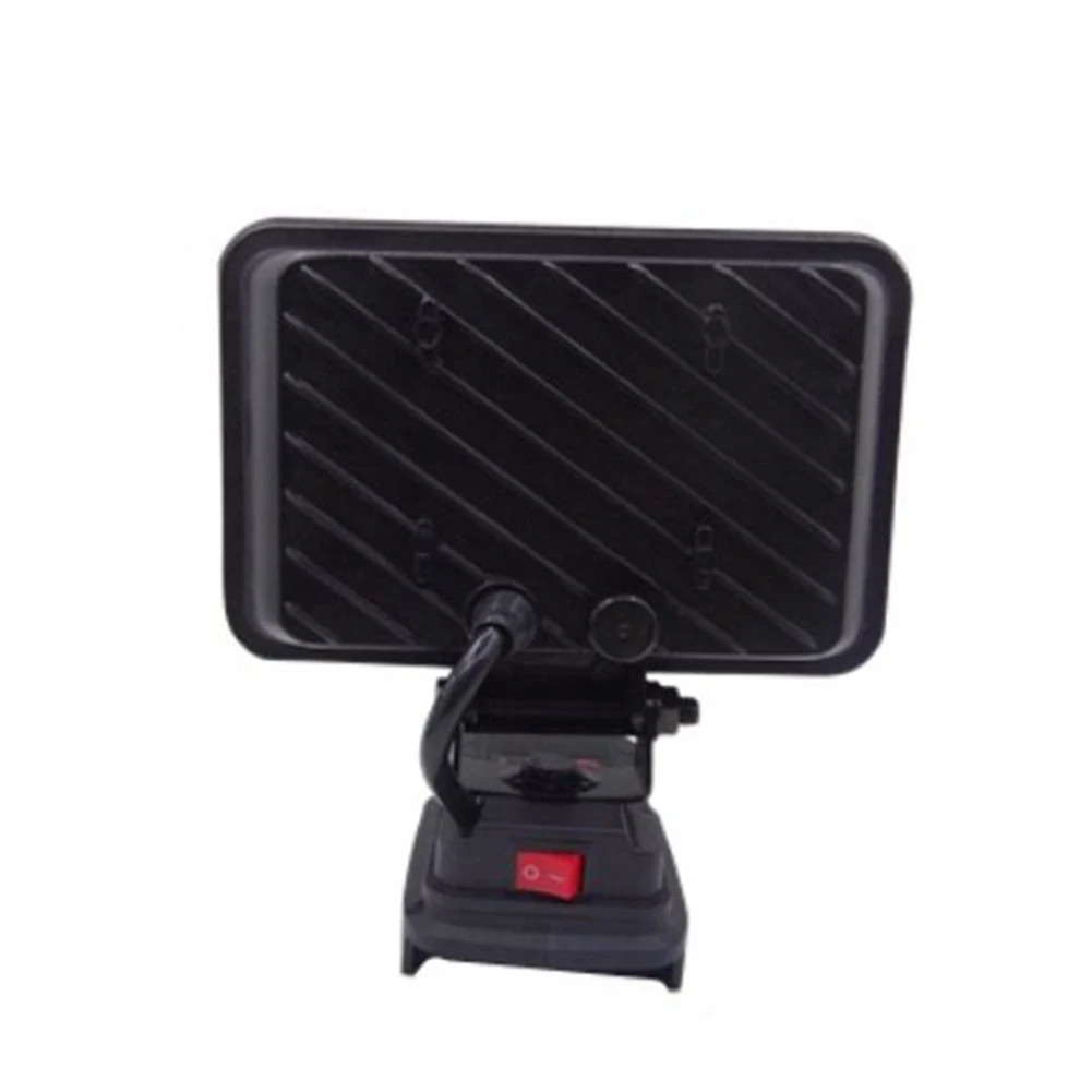 Portable Job Site Light Cordless LED Work Light Job Site Lighting Compact Size Adjustable Brightness Floodlight 4 Inch