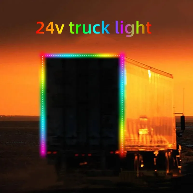 

12V/24V LED Side Marker Lights Clearance Lights Front Rear Signal Lamp Indicators Light Waterproof for Truck Trailer boat