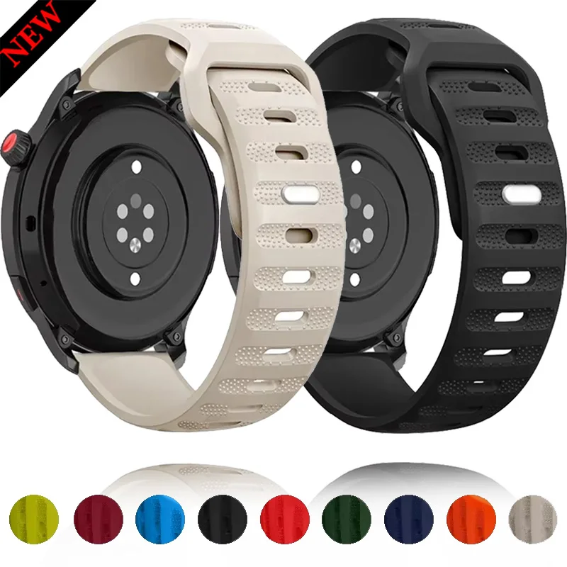22mm 20mm Silicone Strap For Huawei Watch GT7-6-5 Pro 46mm Replacement Bracelet Watchband Huawei Watch 5/Ultimate 2 Accessories