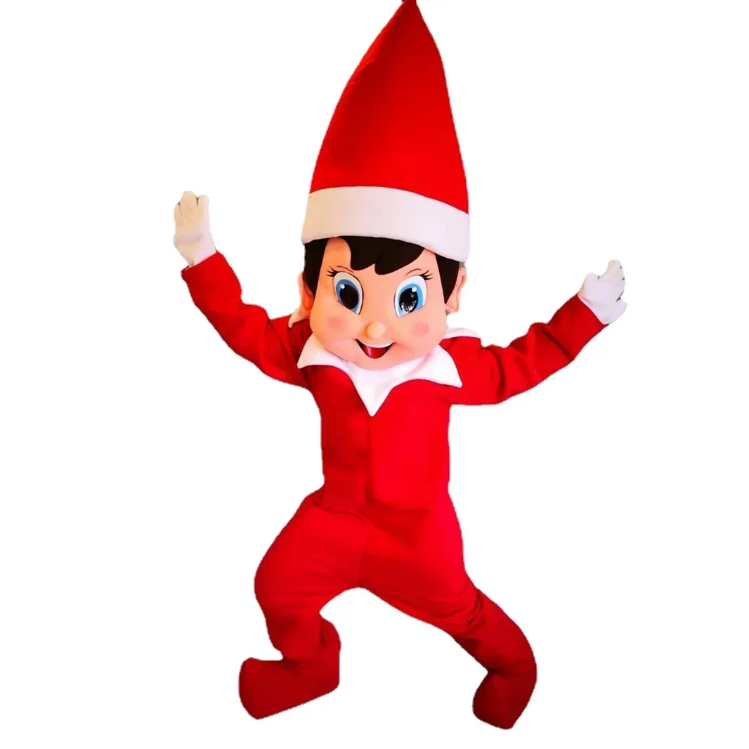 Nauty Elf Cartoon Adult Size Mascot Costume Fancy Dress taglia per adulti per Halloween Carnival Party Event Cosplay Performance