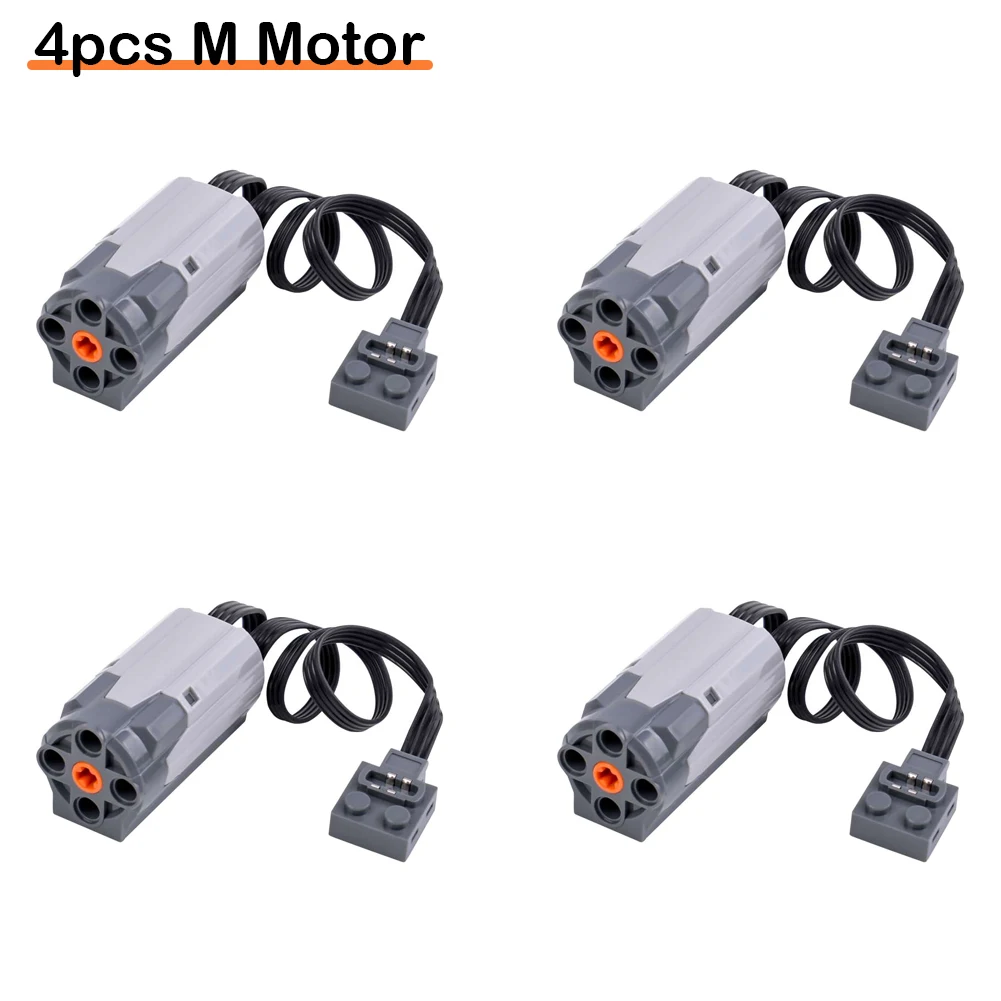Power Functies M L XL Motor Servomotor Technisch onderdeel 8882 8883 88003 88004 MOC Bouwsteenspeelgoed Compatibel met Legoeds-auto